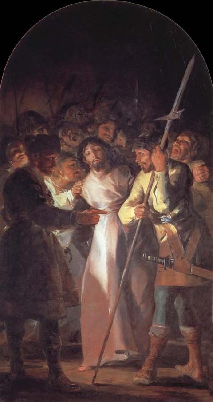 Francisco Goya Taking of Christ oil painting image